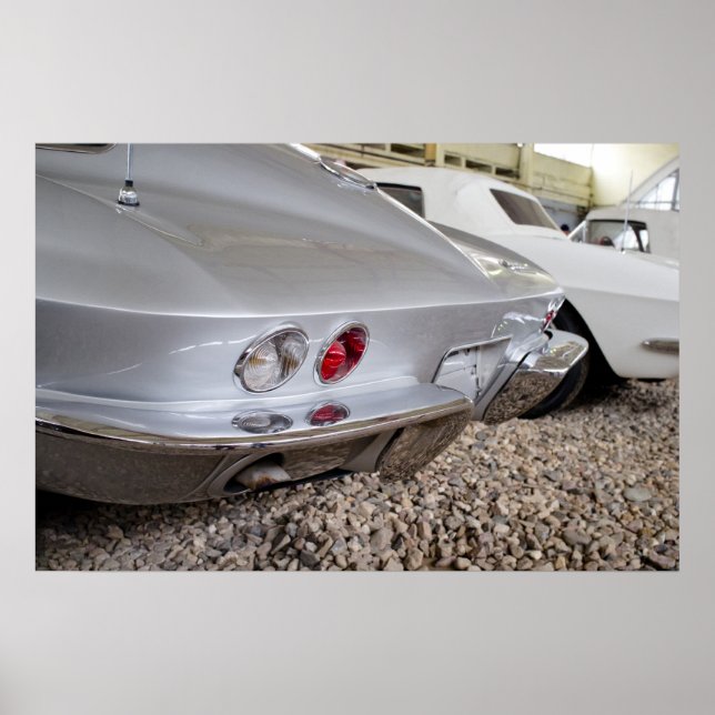 Chevrolet Corvette Poster (Vorne)