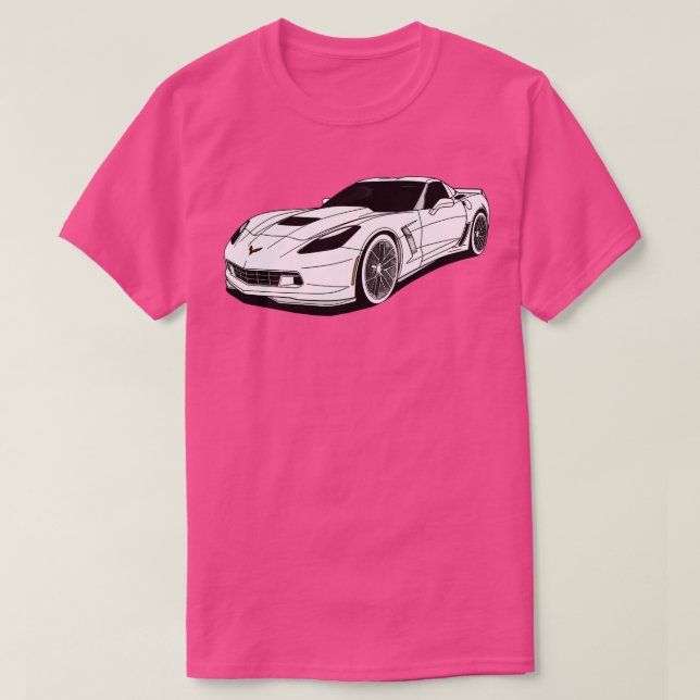 Chevrolet Corvette Z06 1 T-Shirt (Design vorne)