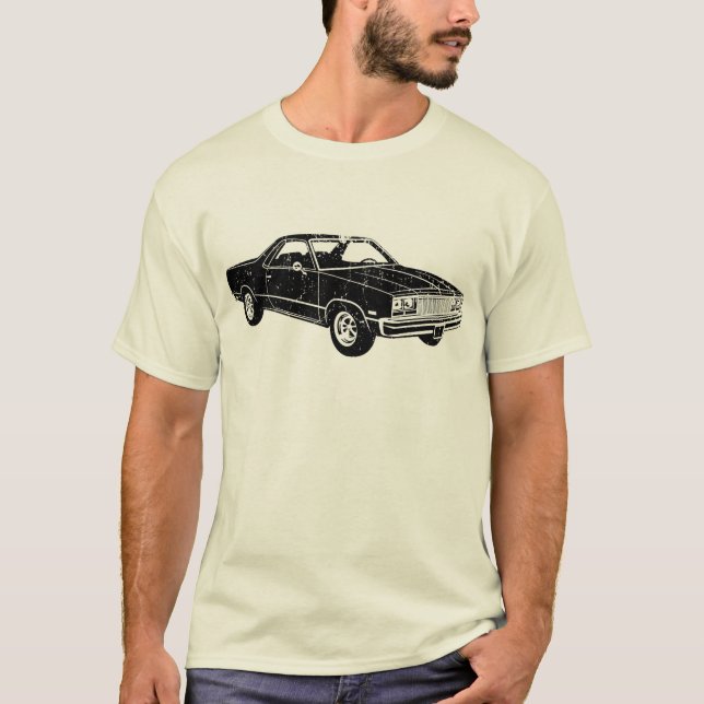 Chevrolet-EL 1977 Camino T-Shirt (Vorderseite)