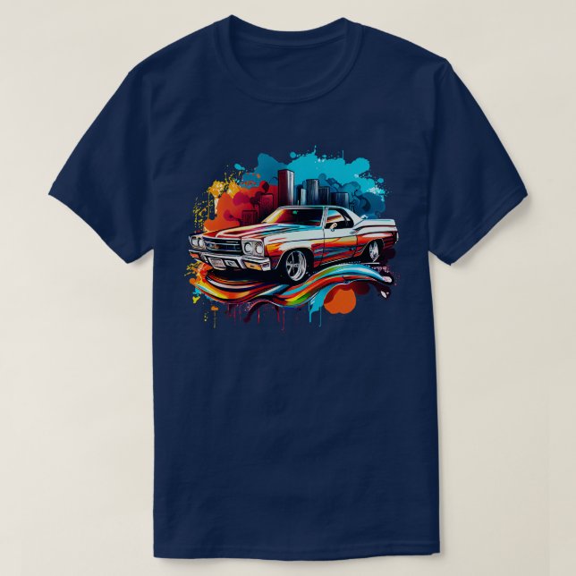 Chevrolet El Camino 1973 1 T-Shirt (Design vorne)