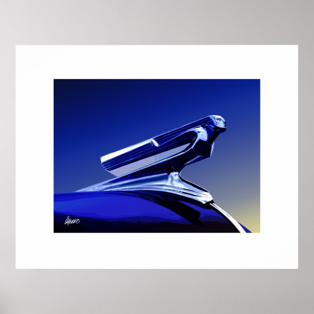 Chevrolet Hood Ornament Poster (Vorne)