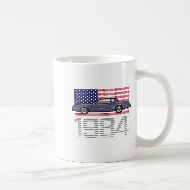 Chevrolet Monte Carlo Blue 1984  Kaffeetasse (Rechts)