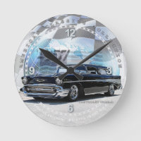 Chevrolet-Nomade-dekorative Wanduhr 1957