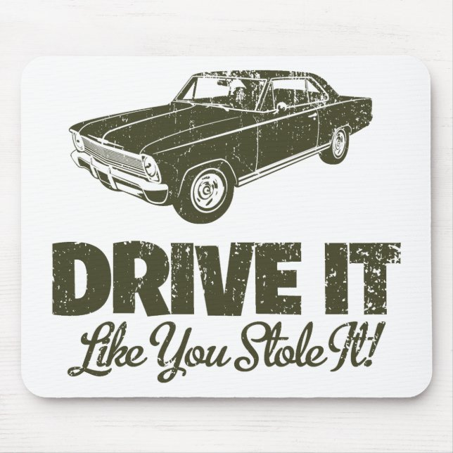 Chevrolet-Nova 1966 SS Mousepad (Vorne)