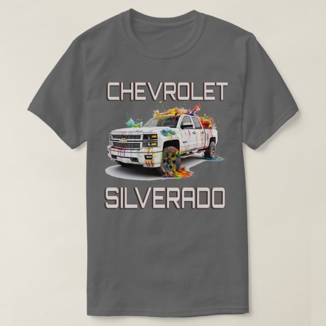 CHEVROLET SILVERADO T-Shirt (Design vorne)