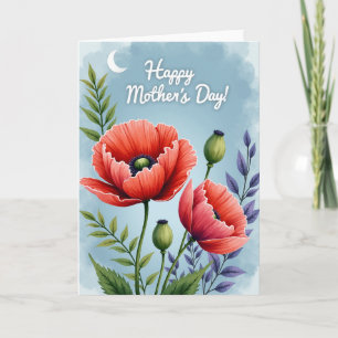 Chevron Bloom Zuneigungskarte Karte
