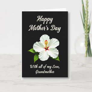 Chevron Blumenfamilie Liebeskarte Karte