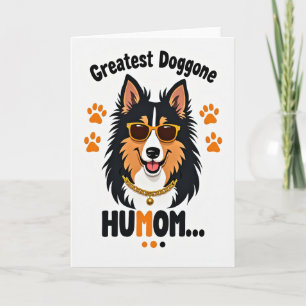 Chevron Cool Canine Karte