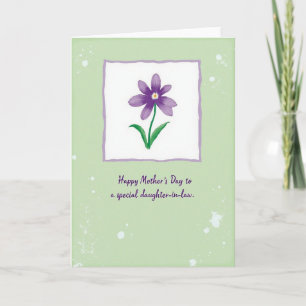 Chevron Gentle Bloom Karte