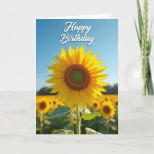 Chevron Golden Bloom Karte