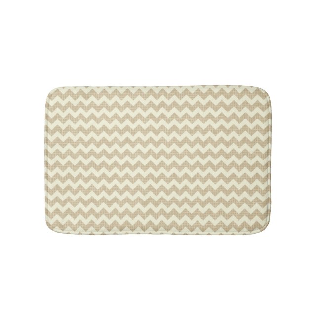 Chevron-Muster Badematte (Vorderseite)
