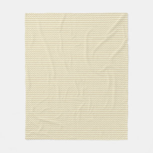 Chevron-Muster Fleecedecke