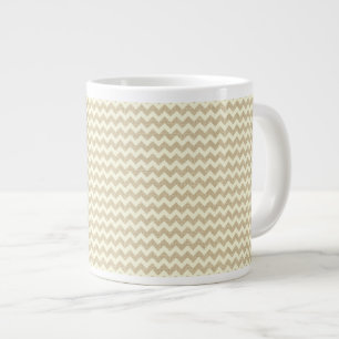 Chevron-Muster Jumbo-Tasse