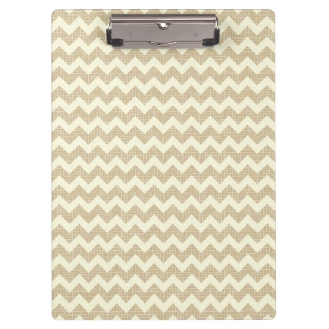 Chevron-Muster Klemmbrett (Vorderseite)