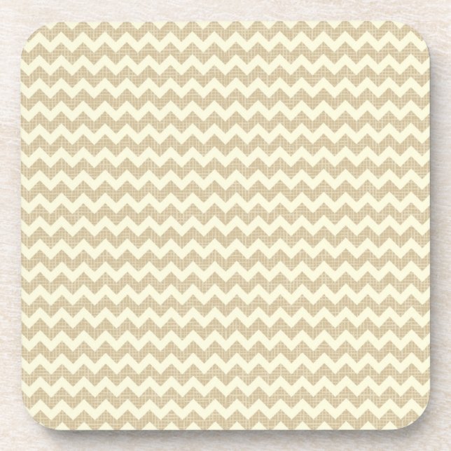 Chevron-Muster Untersetzer (Vorderseite)