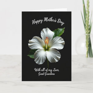 Chevron Oma Bloom Karte