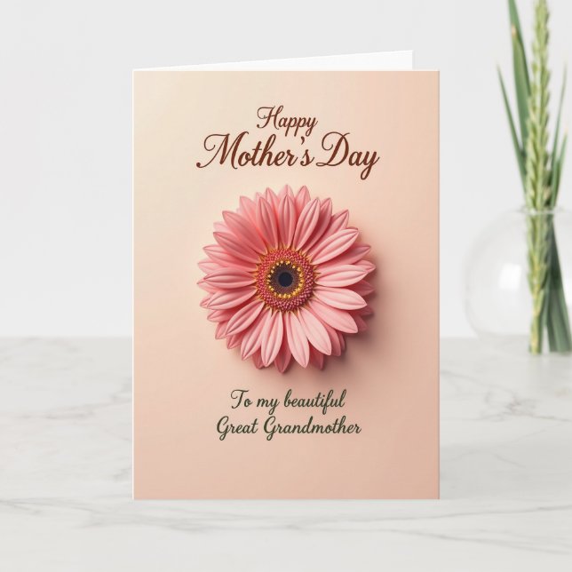 Chevron Schrift Affection Karte (Vorderseite)