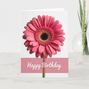 Chevron Vibrant Blossom Karte