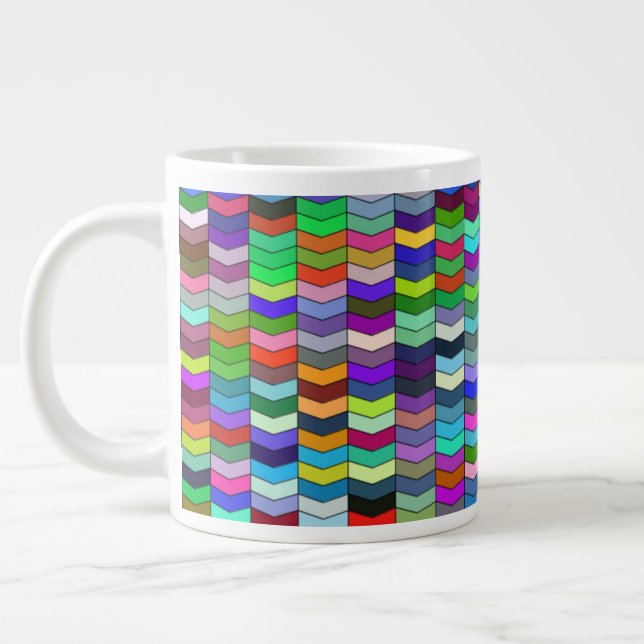 Chevrons 20oz Tasse (Links)