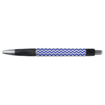 Chevrons Blue White Extravagant