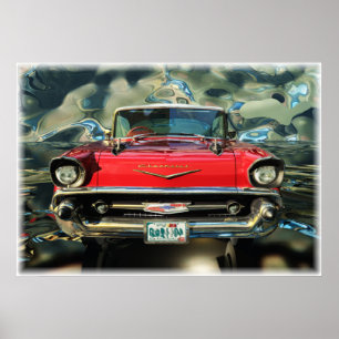 Chevy57Front Poster