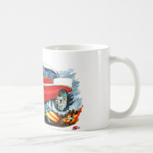 Chevy 150-210 rotes Auto 1956 Kaffeetasse
