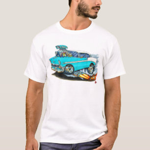 Chevy 150-210 Türkis-Auto 1956 T-Shirt