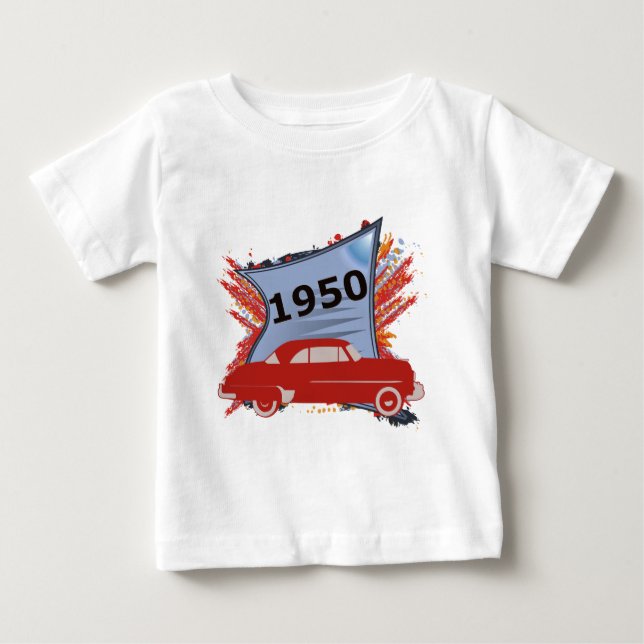 Chevy 1950 baby t-shirt (Vorderseite)