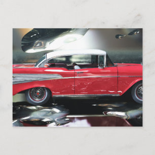 Chevy 1957 postkarte