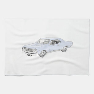 Chevy 1967 Chevelle Handtuch