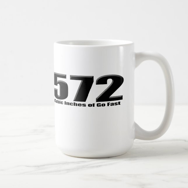 Chevy 572 großer Block Kaffeetasse (Rechts)