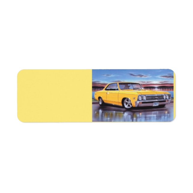 Chevy Address Labels (Vorne)