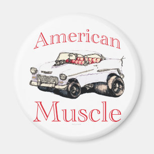 chevy amerikanischer Muskel 55 Magnet