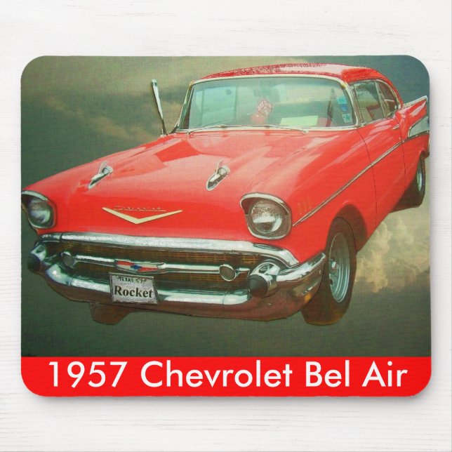Chevy Bel Air 1957 Mousepad (Vorne)