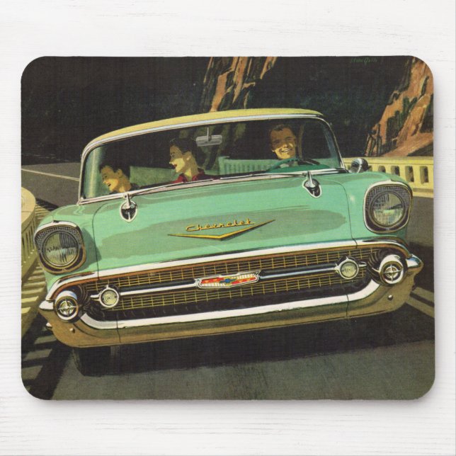 Chevy Bel Air 1957 Mousepad (Vorne)