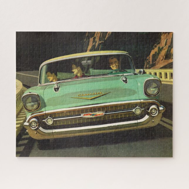 Chevy Bel Air 1957 Puzzle (Horizontal)