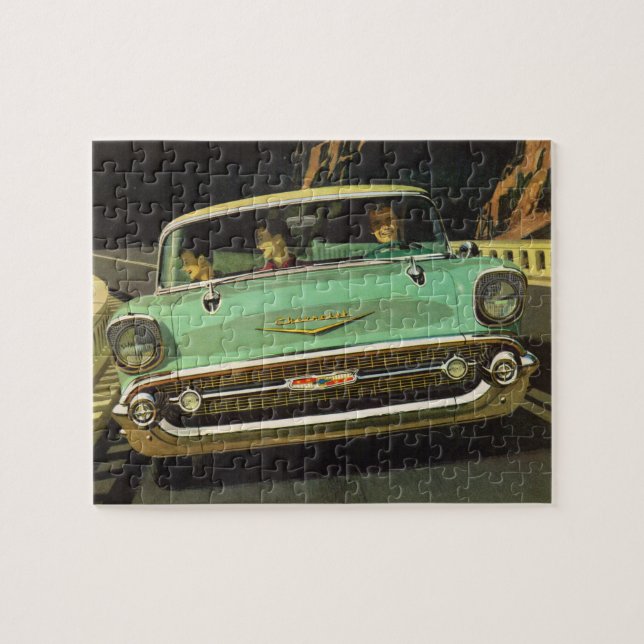 Chevy Bel Air 1957 Puzzle (Horizontal)