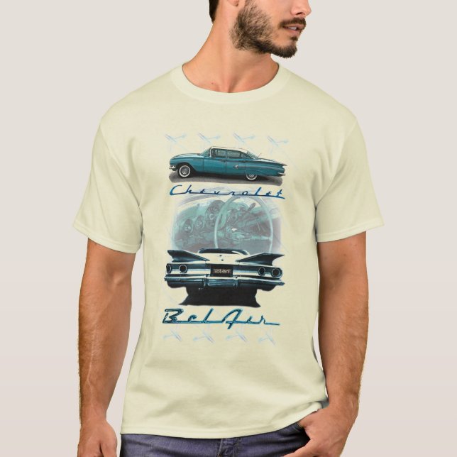 Chevy Bel Air aus T-Shirt von 1960 (Vorderseite)
