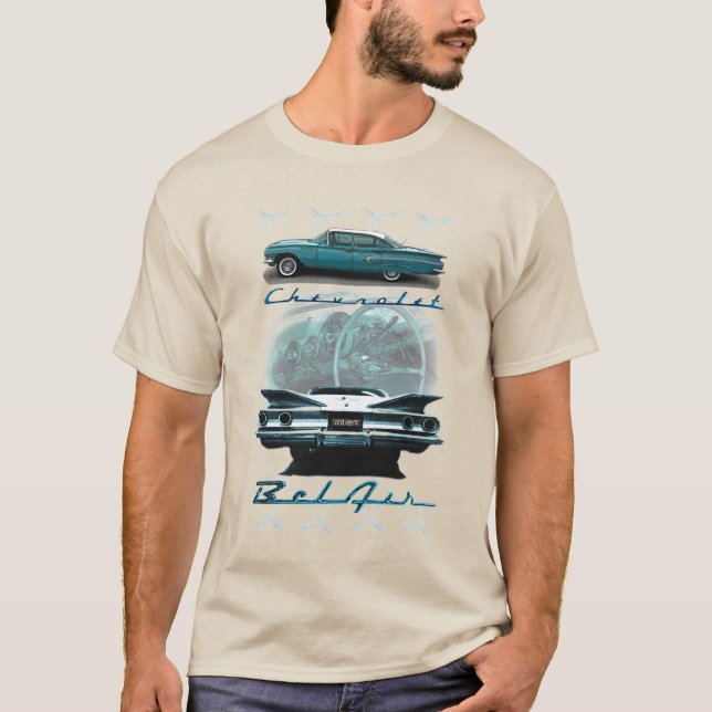 Chevy Bel Air aus T-Shirt von 1960 (Vorderseite)