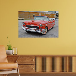 Chevy Bel Air Classic Car Poster