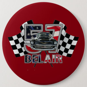 Chevy Bel Air-Knopf 1957 Button