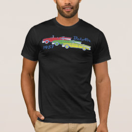 Chevy Bel Air-konvertierbares klassisches Auto T-Shirt
