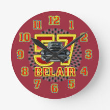 Chevy Bel Air-Uhr 1957