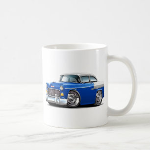 Chevy Belair Blau-Weißes Auto 1955 Tasse