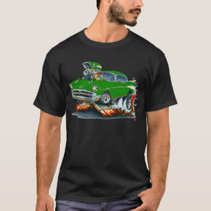 Chevy Belair grünes Auto 1957 T-Shirt
