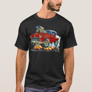 Chevy Belair kastanienbraunes Auto 1955 T-Shirt