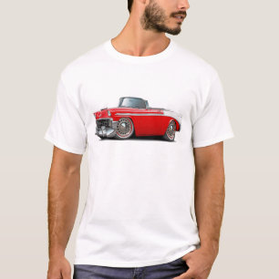 Chevy Belair Rot-Weißes Kabriolett 1956 T-Shirt