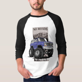 Chevy Blazer 'No Roads' Design der 80er Jahre T-Shirt