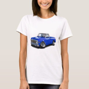 Chevy C10 Blau-Weißer Spitzen-LKW 1970-72 T-Shirt