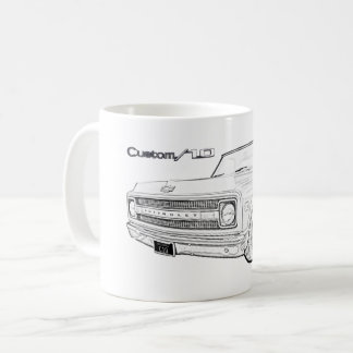 Chevy C10 Classic Lieferwagen Truck Kaffeetasse